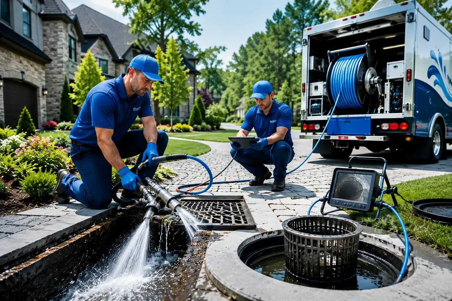 Local outdoor drain cleaning professionals in La Vista, NE