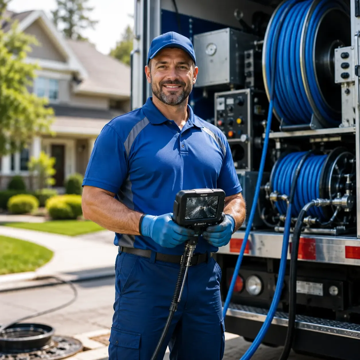 Local outdoor drain cleaning specialists in La Vista, NE